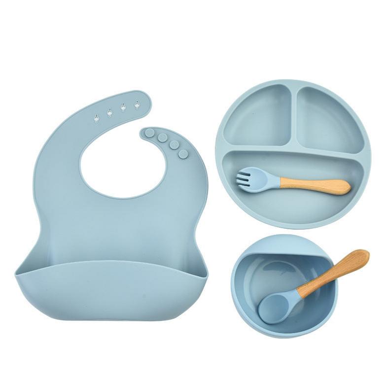 Silicone Baby Tableware Set